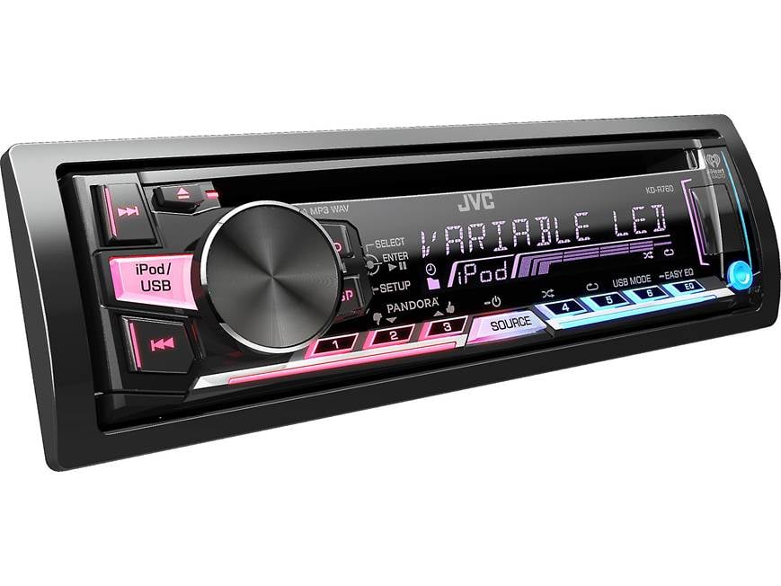 JVC KD-R760 CD receiver at Crutchfield