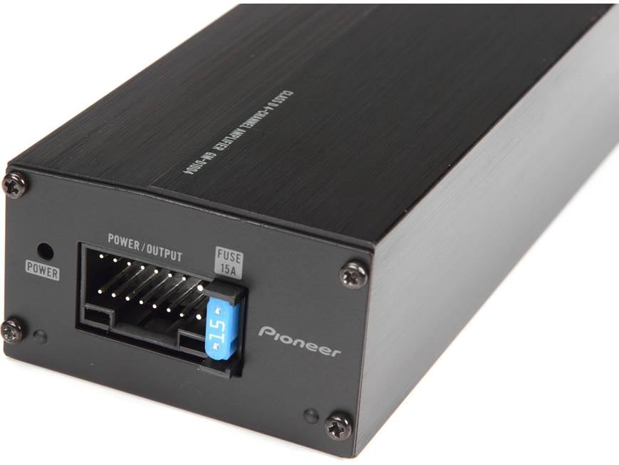 Pioneer GM-D1004 Compact 4-channel car amplifier — 45 watts RMS x