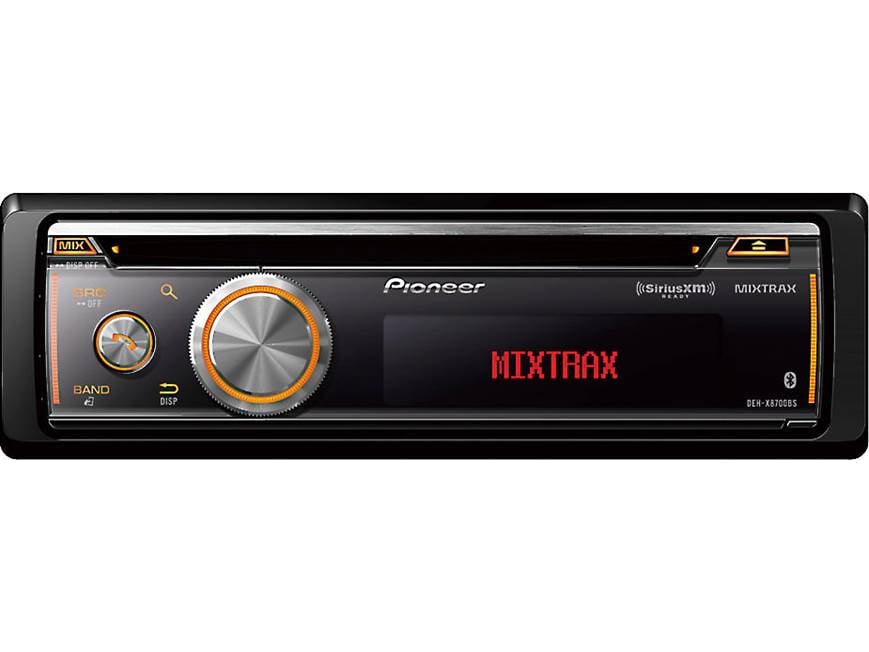 Pioneer DEH-X8700BS CD receiver at Crutchfield