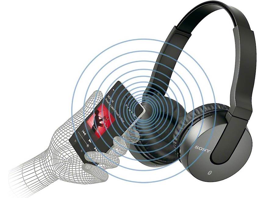 Sony MDR-ZX550BN Bluetooth® and noise-canceling headphones at