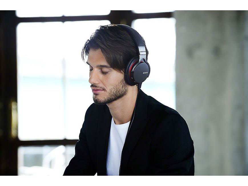 Sony MDR-1ADAC Premium Hi-Res Over-the-ear headphones with built