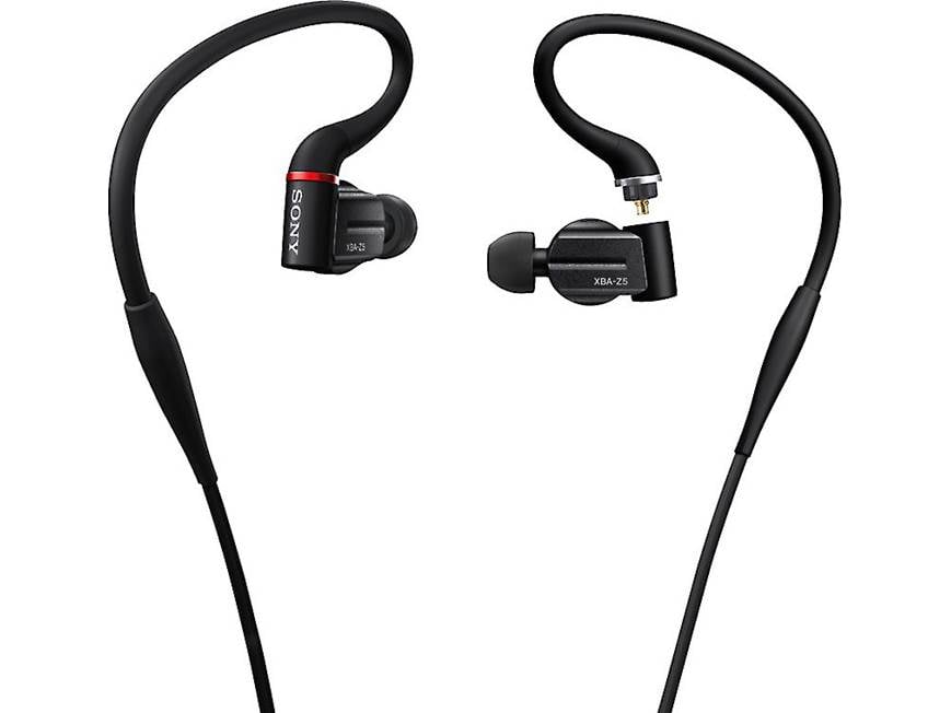 Sony XBA-Z5 Hi-res Hybrid, 3-way in-ear headphones at Crutchfield