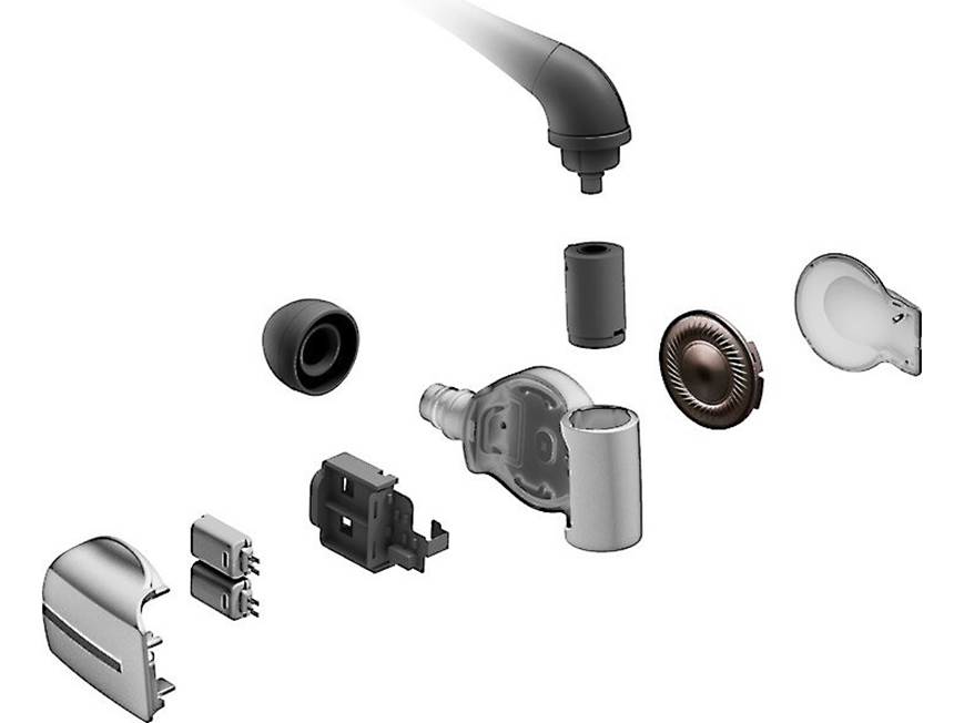 Sony XBA-Z5 Hi-res Hybrid, 3-way in-ear headphones at Crutchfield