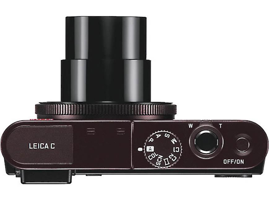 Leica C Digital Camera (Dark Red) 12-megapixel camera with Wi-Fi