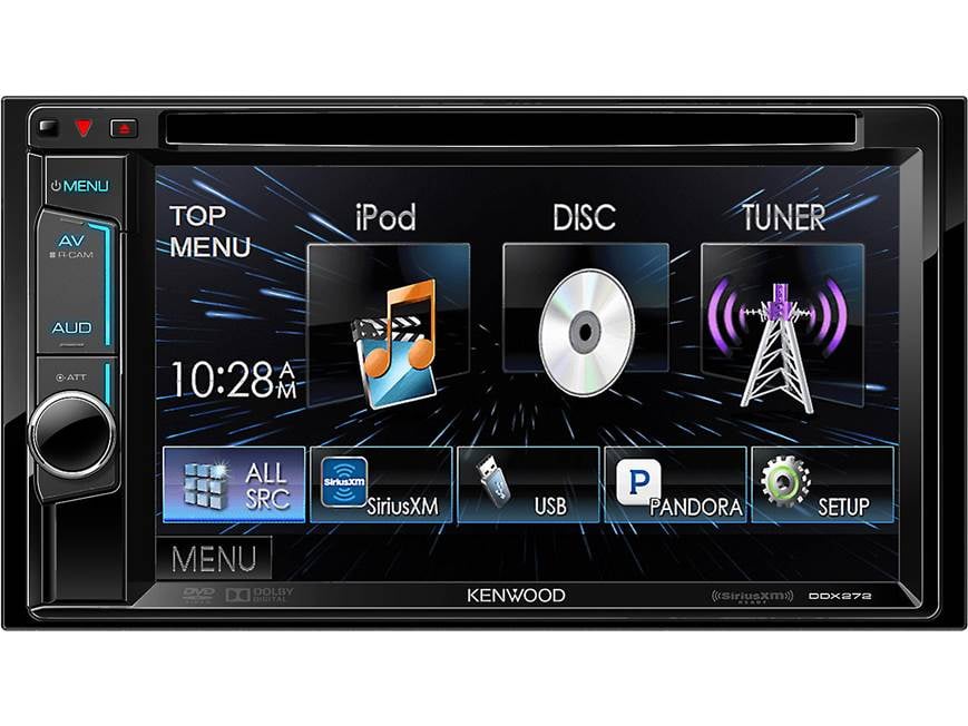 Kenwood DDX272 DVD receiver at Crutchfield