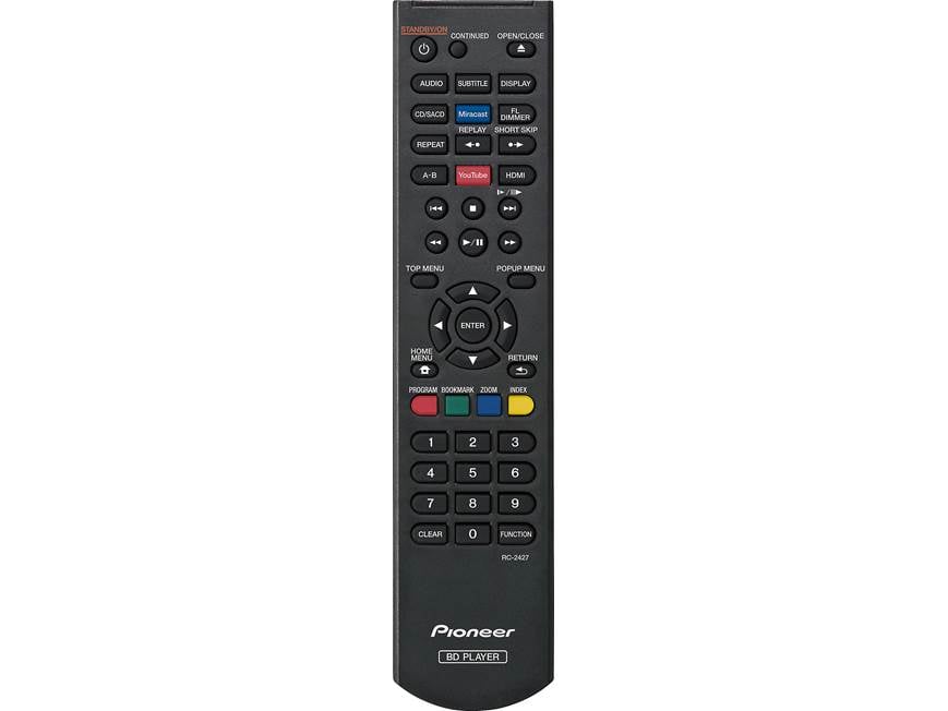 Pioneer Elite® BDP-80FD 3D Blu-ray player with Wi-Fi® at Crutchfield