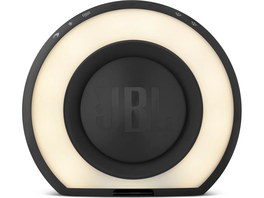 JBL Horizon (Black) FM clock radio with Bluetooth® and dual USB
