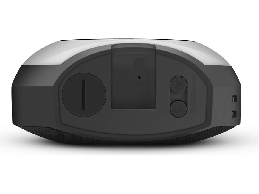 JBL Horizon (Black) FM clock radio with Bluetooth® and dual USB