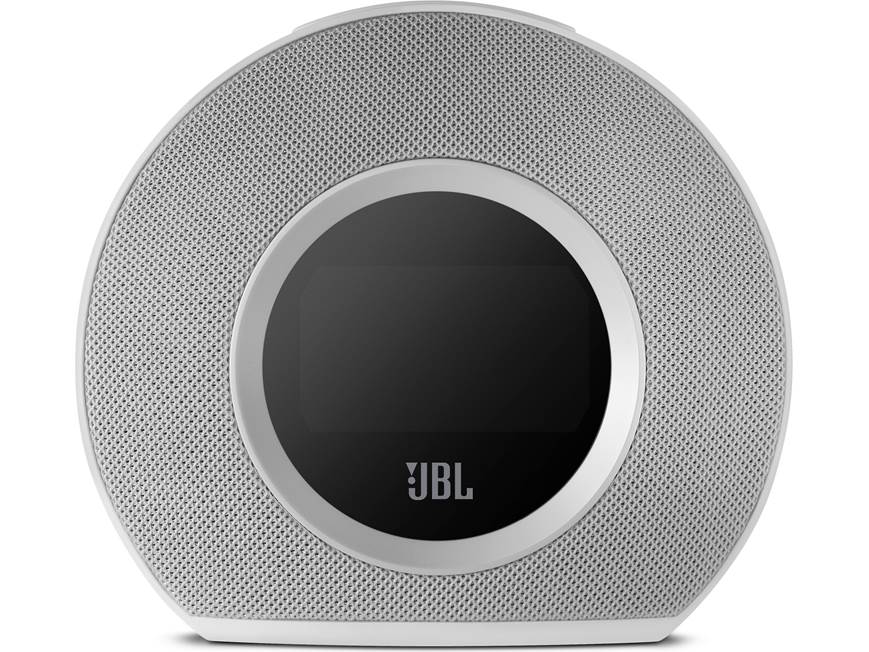 JBL Horizon (White) FM clock radio with Bluetooth® and dual USB