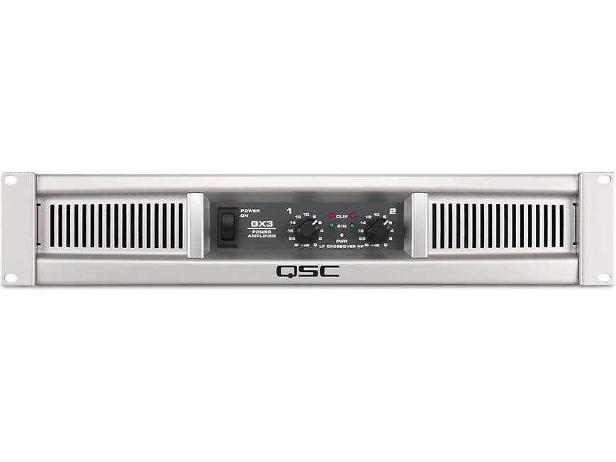 QSC GX3 GX Series power amplifier — 300W x 2 at 8 ohms (non