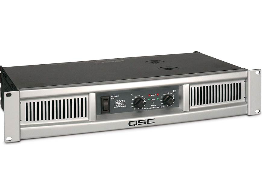 QSC GX3 GX Series power amplifier — 300W x 2 at 8 ohms (non