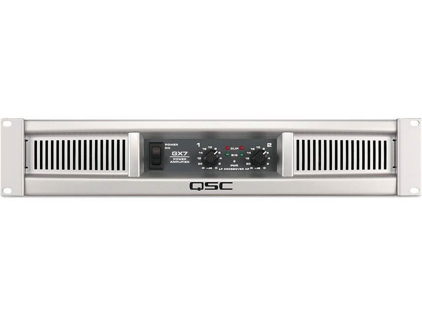 QSC GX7 GX Series power amplifier — 725W x 2 at 8 ohms (non