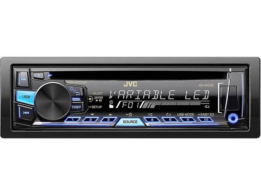 JVC Arsenal KD-AR565 CD receiver at Crutchfield