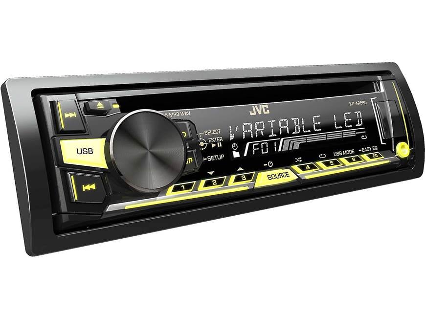JVC Arsenal KD-AR565 CD receiver at Crutchfield