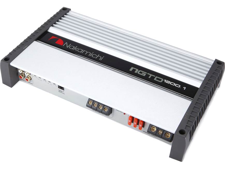 Nakamichi NGTD1200.1 Mono subwoofer amplifier — 1200 watts RMS at