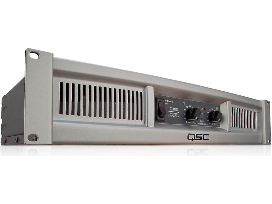 QSC GXD5 パワーアンプ QSC GX5 GX Series power amplifier — 500W x 2 at 8 ohms (non