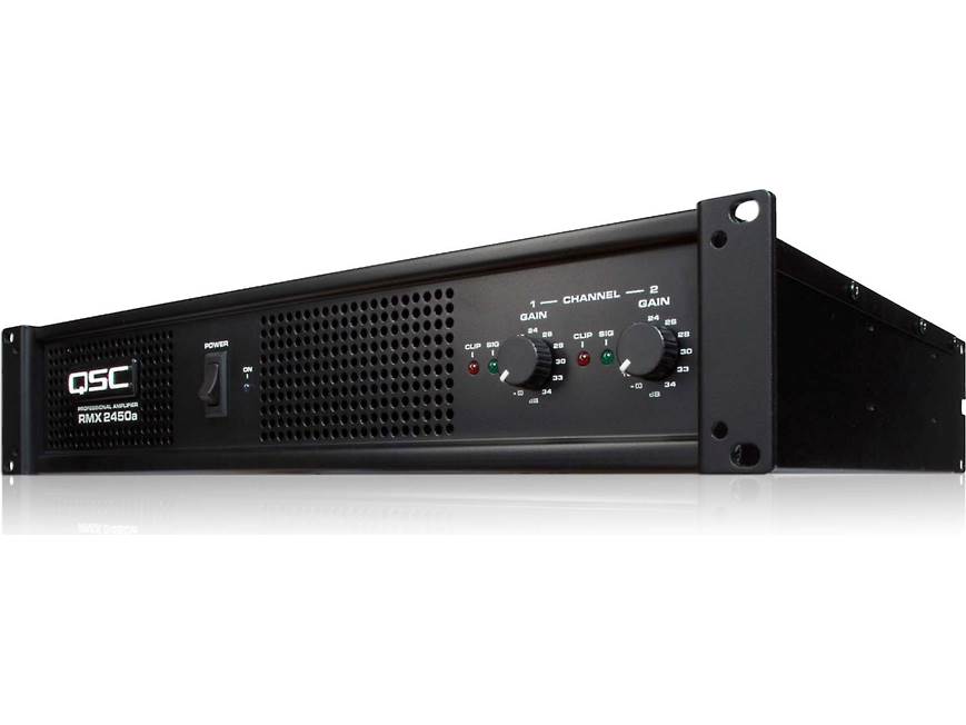 QSC RMX2450a RMX Series power amplifier — 500W x 2 at 8 ohms