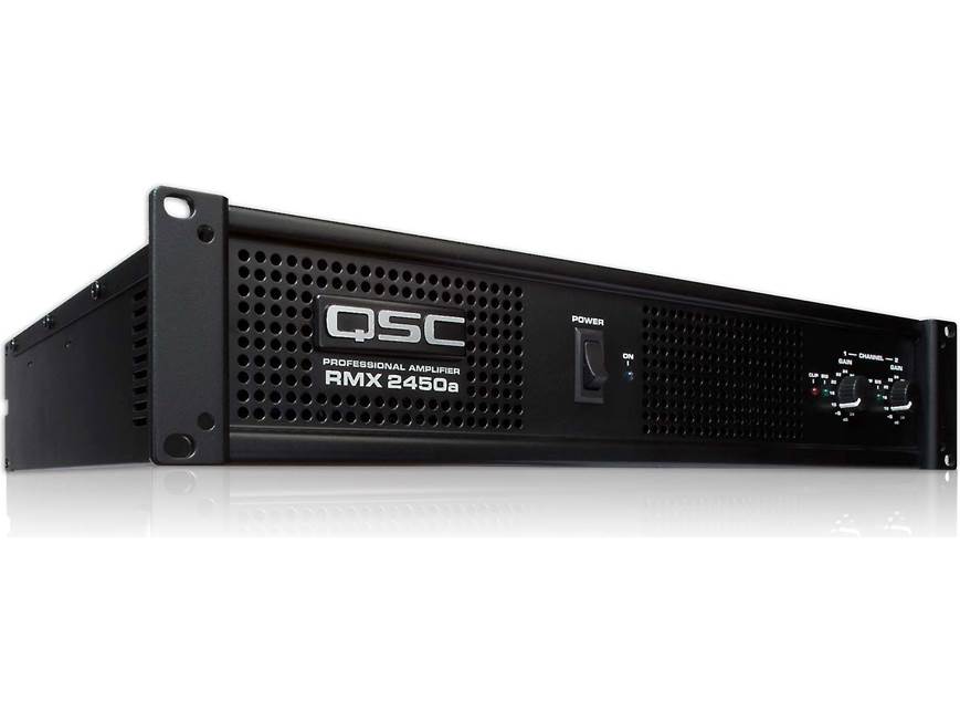 QSC RMX2450a RMX Series power amplifier — 500W x 2 at 8 ohms