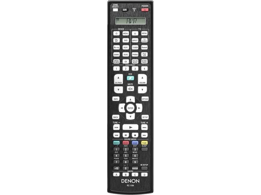 Denon AVR-X7200W IN-Command 9.2-channel home theater receiver with