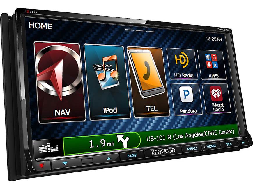 Kenwood Excelon DNX892 Navigation receiver at Crutchfield