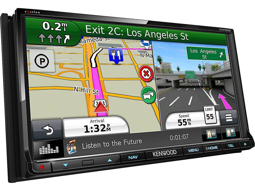 Kenwood Excelon DNX892 Navigation receiver at Crutchfield