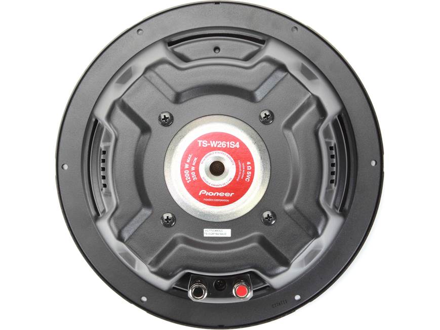 Pioneer TS-W261S4 vs MTX 5512-22