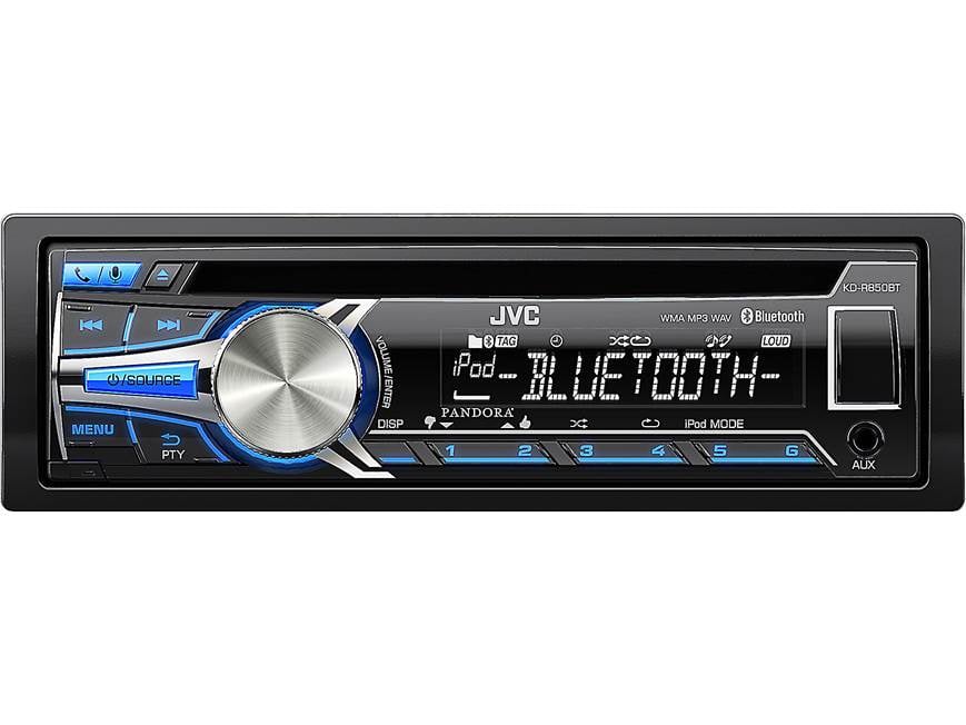 JVC KD-R850BT CD receiver at Crutchfield