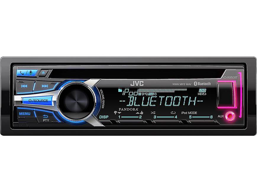 JVC KD-R950BT CD receiver at Crutchfield