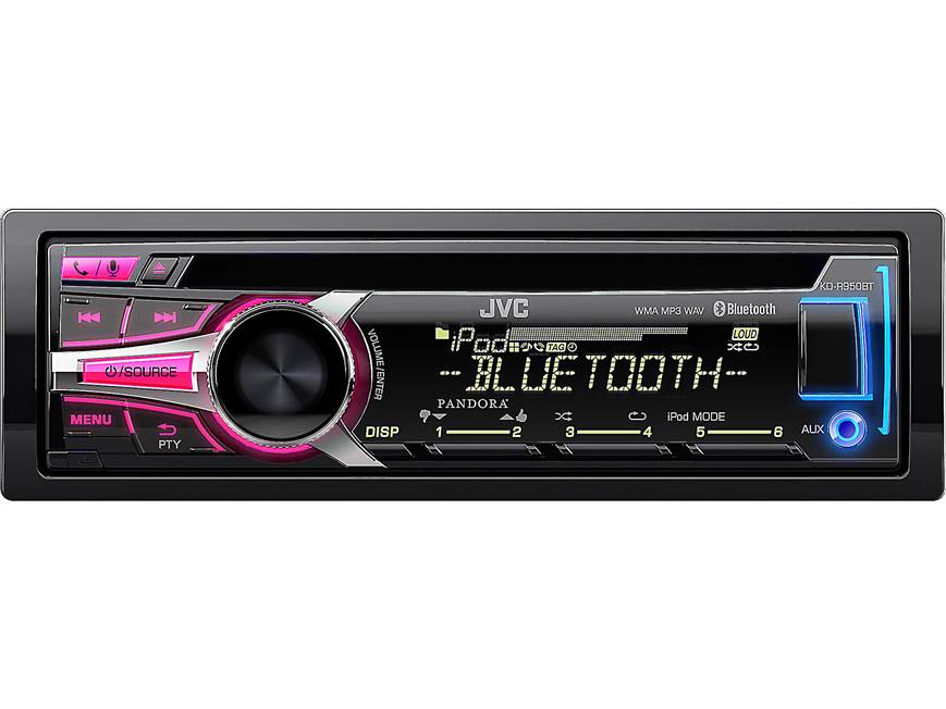 JVC KD-R950BT CD receiver at Crutchfield