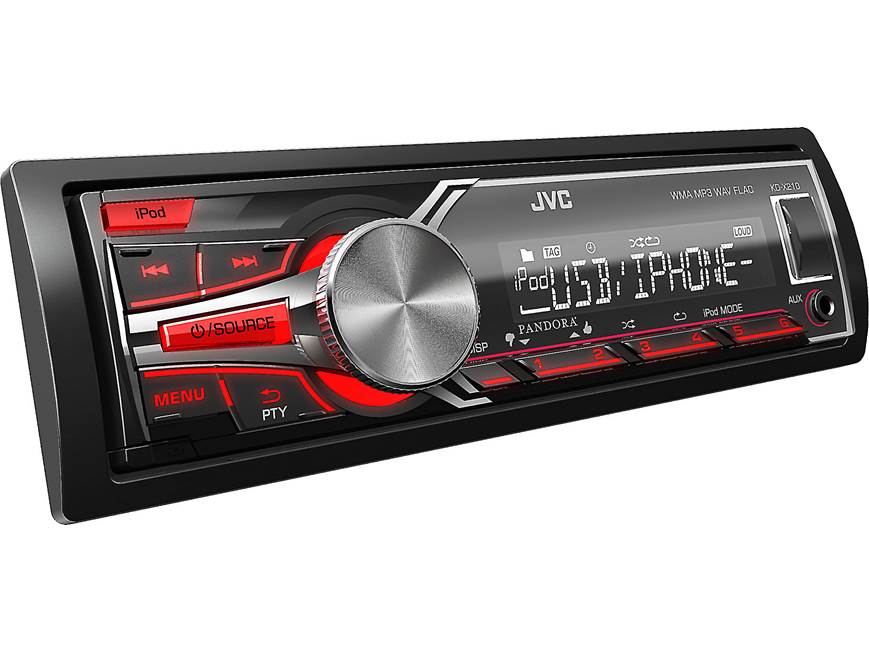 JVC KD-X210 Digital media receiver at Crutchfield