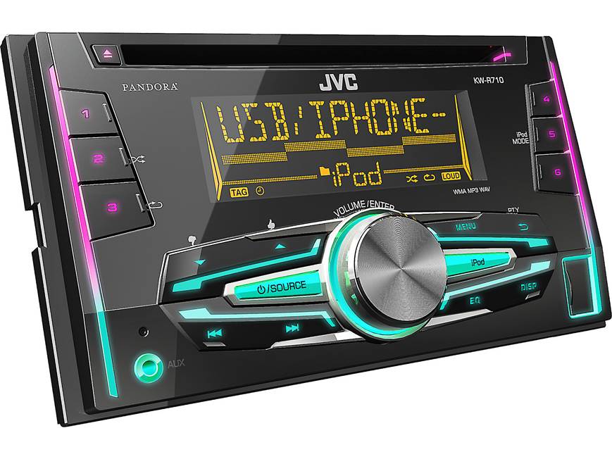 JVC KW-R710 CD receiver at Crutchfield