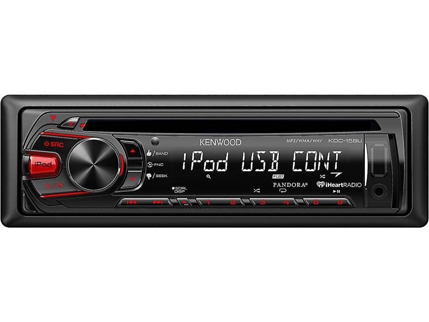 Kenwood KDC-158U CD receiver at Crutchfield