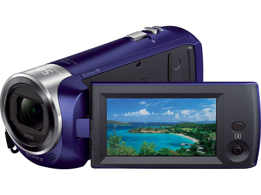 Sony Handycam® HDR-CX240 (Blue) High-definition camcorder (Blue