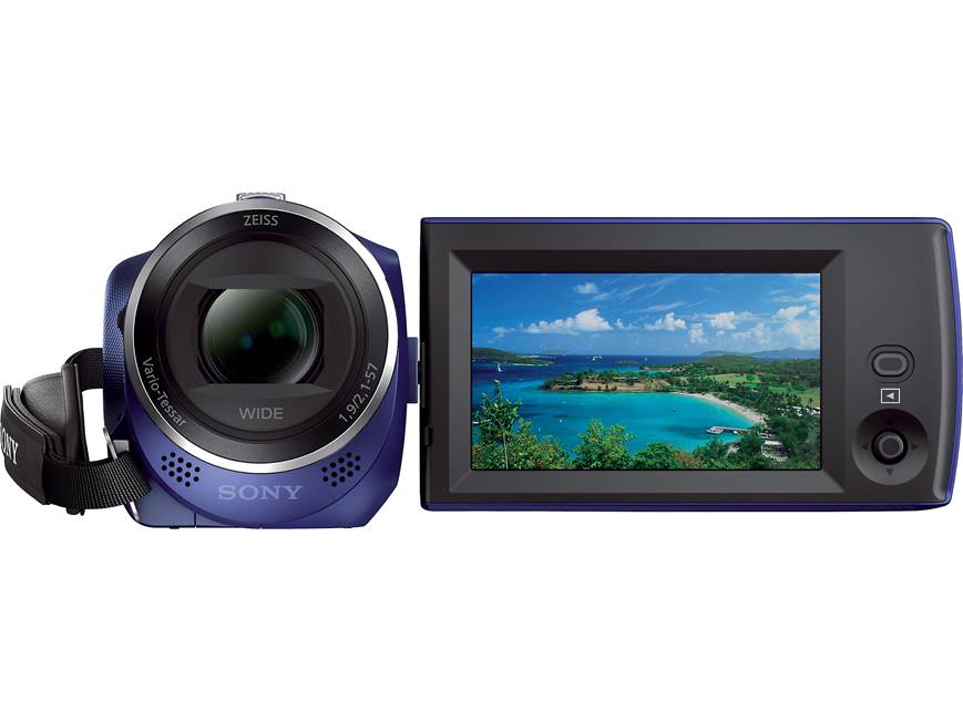 Sony Handycam® HDR-CX240 (Blue) High-definition camcorder (Blue