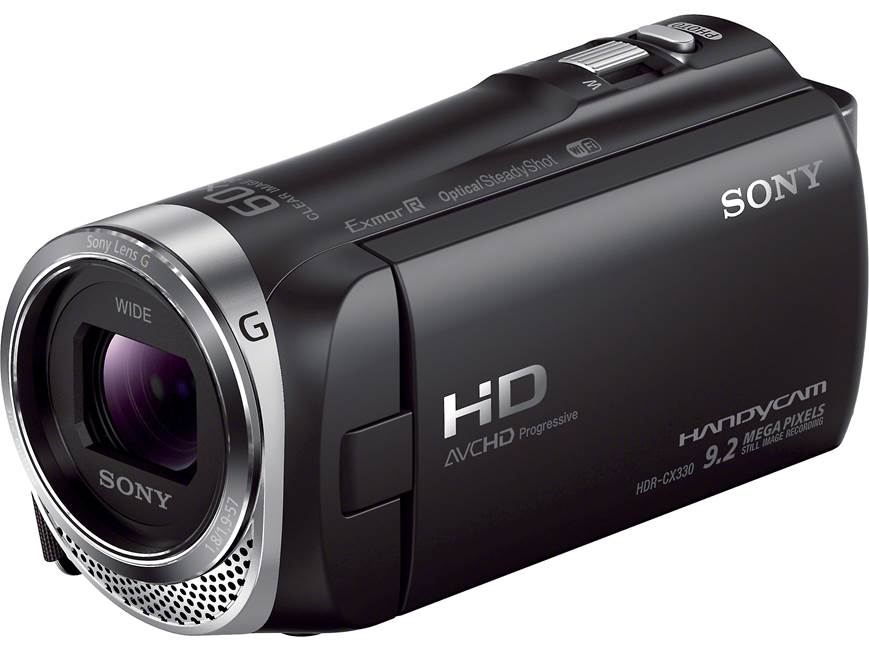 Sony Handycam® HDR-CX330 High-definition camcorder with NFC/Wi-Fi