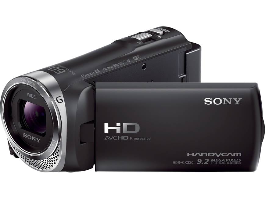 Sony Handycam® HDR-CX330 High-definition camcorder with NFC/Wi-Fi