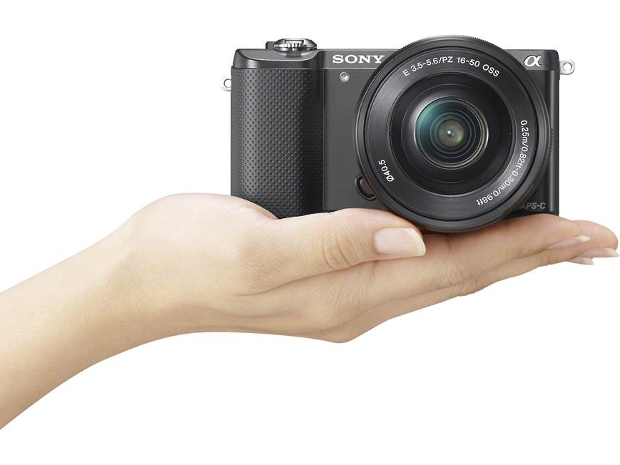Sony Alpha a5000 Kit (Black) 20.1-megapixel mirrorless camera with