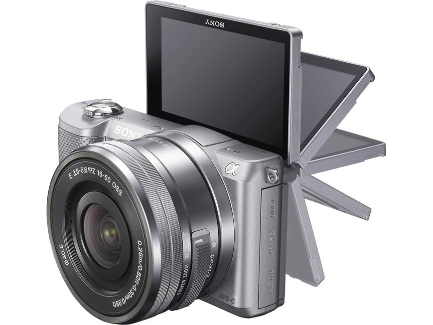 Sony Alpha a5000 Kit (Silver) 20.1-megapixel mirrorless camera