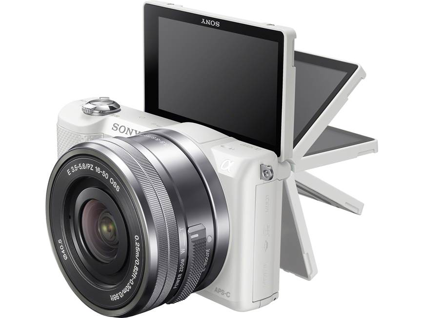 SONY α5000ホワイト Amazon.com : Sony Alpha a5000 20.1MP SLR Camera (White) : Electronics