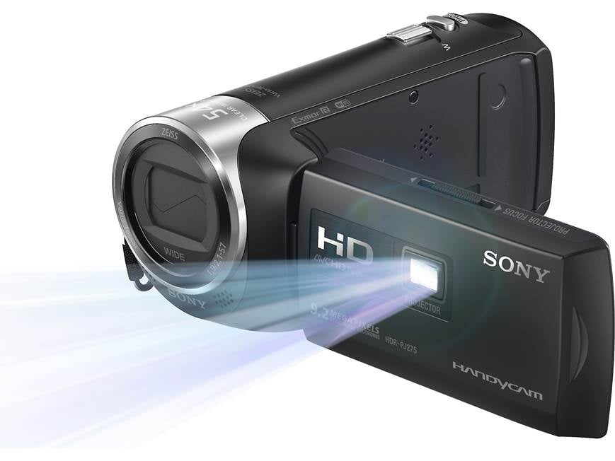 Sony Handycam® HDR-PJ275 High-definition camcorder with projector