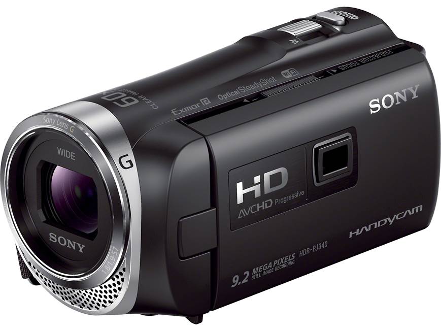 Sony Handycam® HDR-PJ340 High-definition camcorder with projector