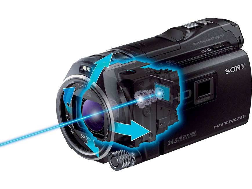 Sony Handycam® HDR-PJ810 High-definition camcorder with 50-lumen