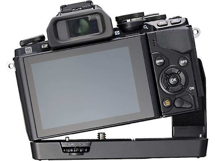 Olympus ECG-1 Ergonomic grip for Olympus E-M10 at Crutchfield