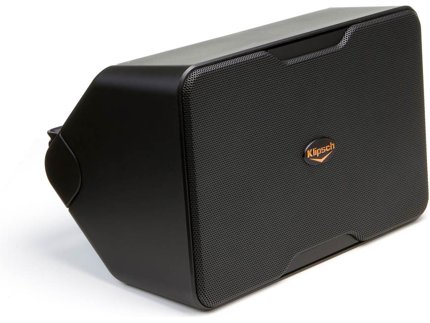 Klipsch CP6 (Black) Outdoor speakers (Black) at Crutchfield