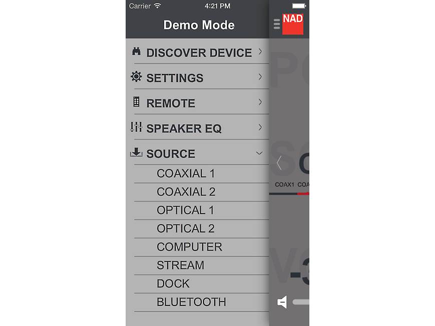 NAD D 7050 Direct Digital Network Amplifier with Wi-Fi®, Bluetooth