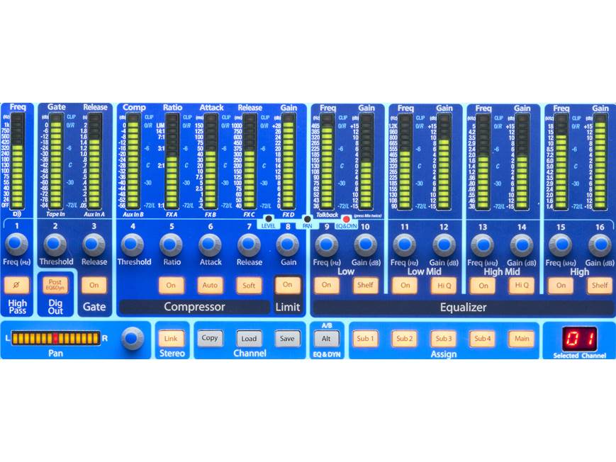 PreSonus StudioLive™ 16.4.2AI 16-channel digital mixer (FireWire