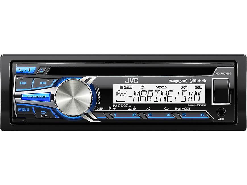 JVC KD-R85MBS CD receiver for Jeep, powersports, or marine