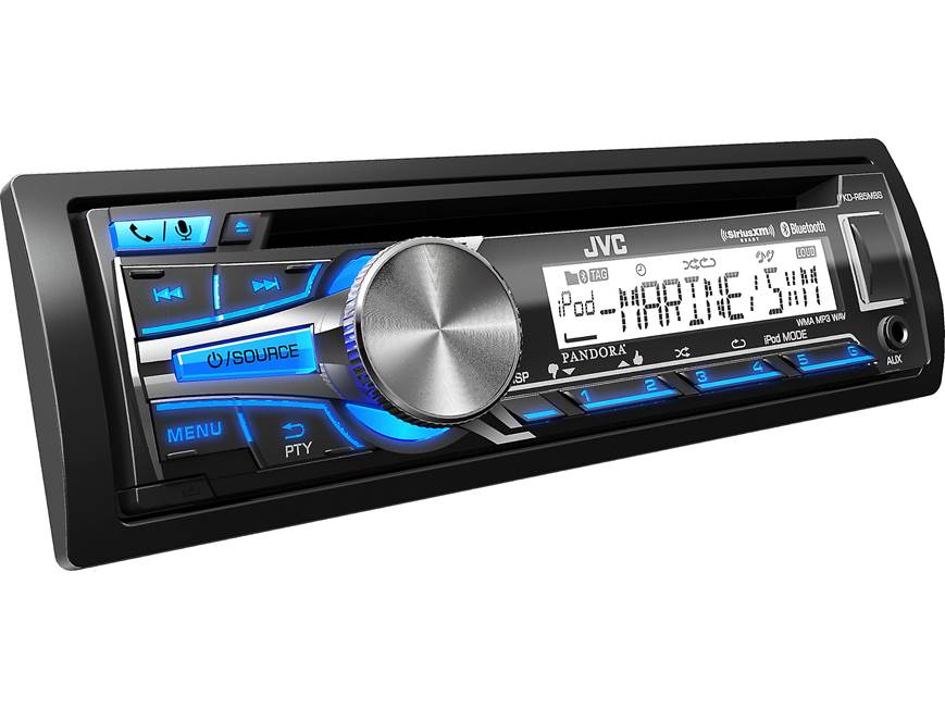 JVC KD-R85MBS CD receiver for Jeep, powersports, or marine