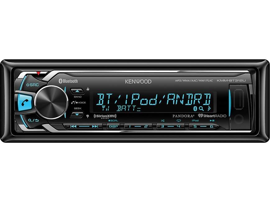 Kenwood KMM-BT312U Digital media receiver (does not play CDs) at