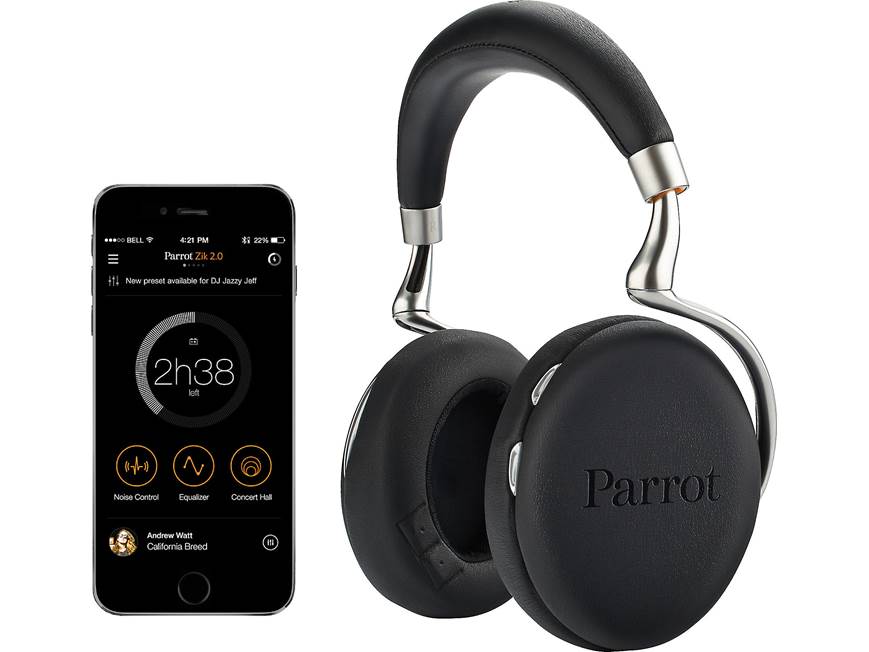 Parrot Zik 2.0 Bluetooth® and noise-canceling headphones at
